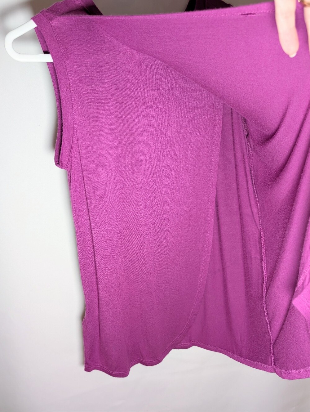 Disney Parks Split Back Purple Graphic Mickey Mouse Sleeveless Tank - Picture 4 of 11